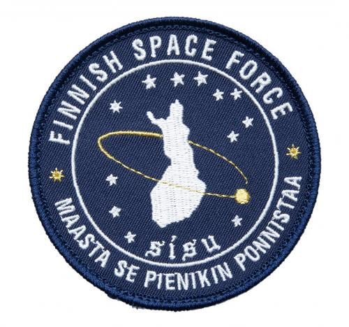 Särmä Finnish Space Force Morale Patch, 90 mm